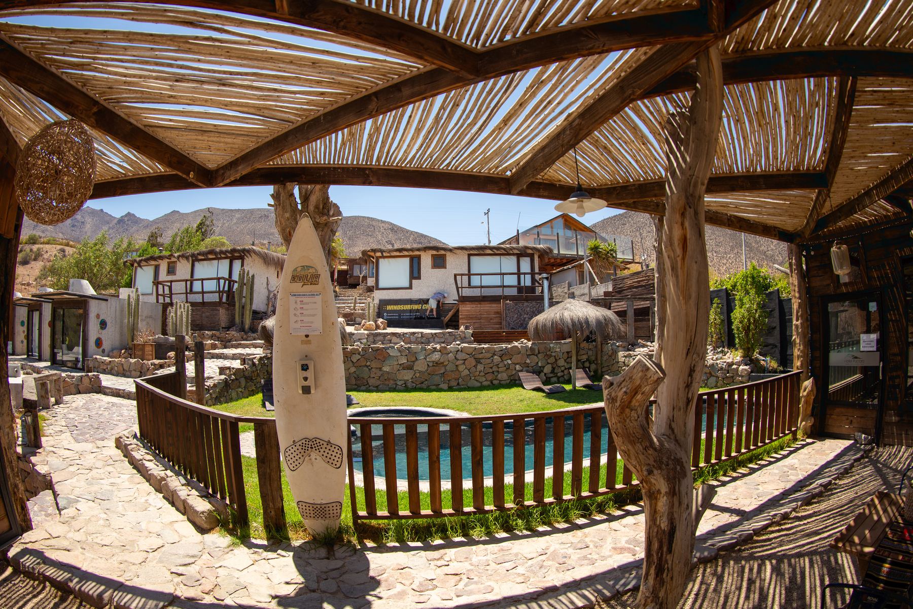 Detalles interiores del hotel